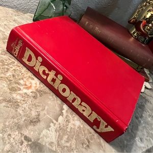Random House College Edition English Dictionary Indexed (1975 HC)